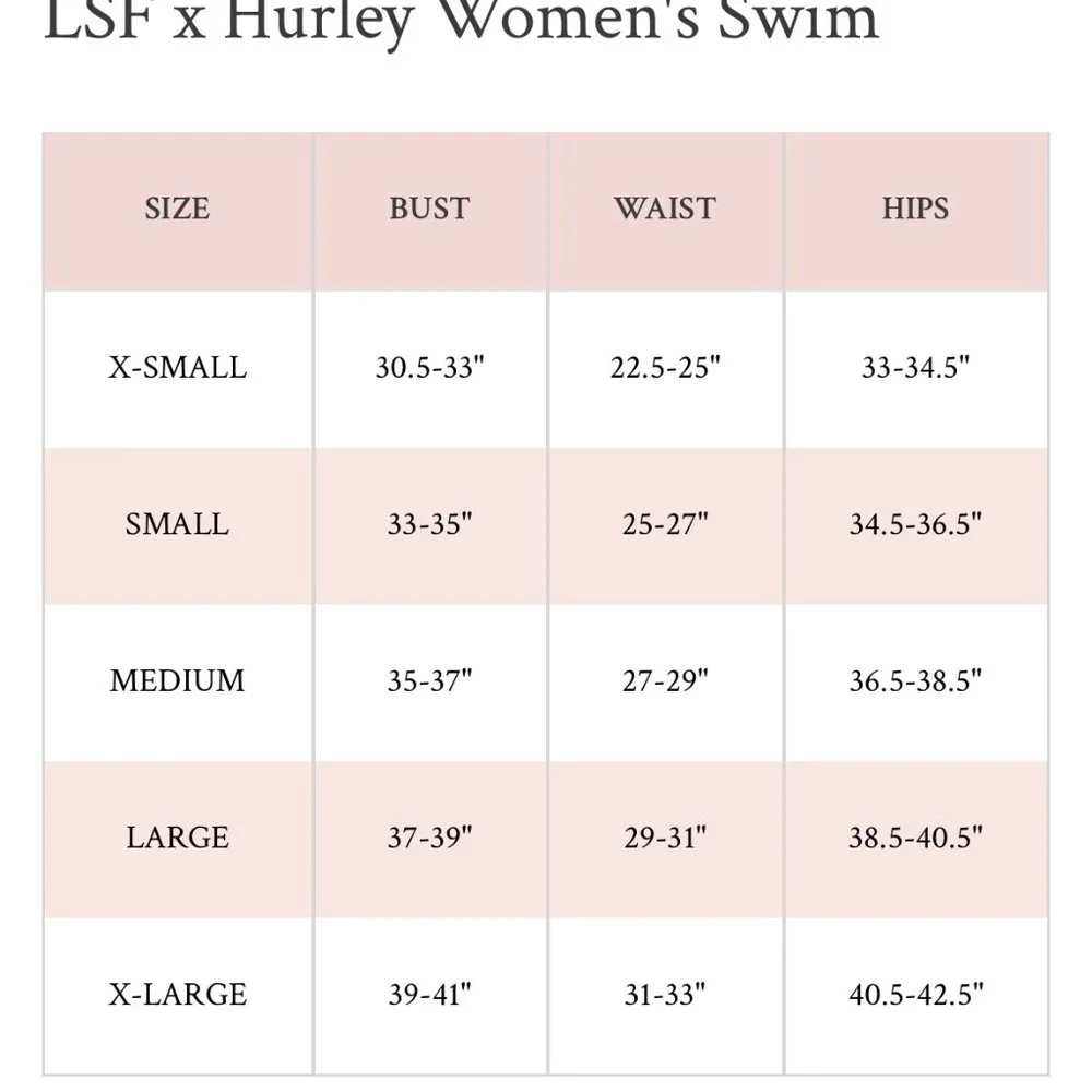 LoveShackFancy x Hurley Womens Rash Guard Small Blue Rhinestone Crop Long Sleeve - Picture 5 of 6